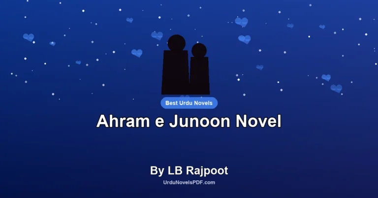 Ahram e Junoon Novel By LB Rajpoot