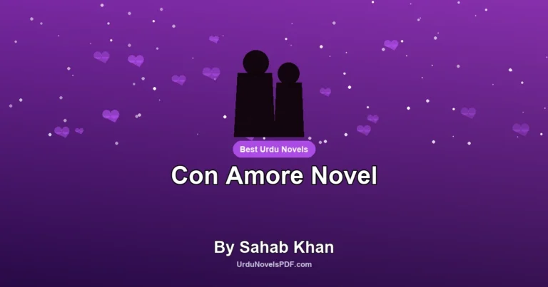 Con Amore Novel By Sahab Khan