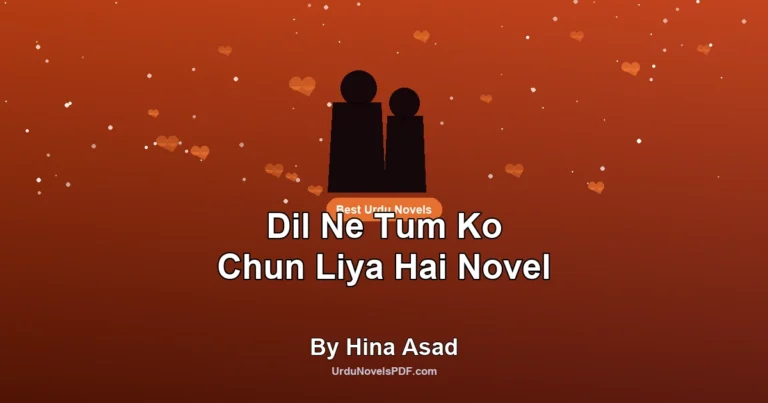 Dil Ne Tum Ko Chun Liya Hai Novel By Hina Asad