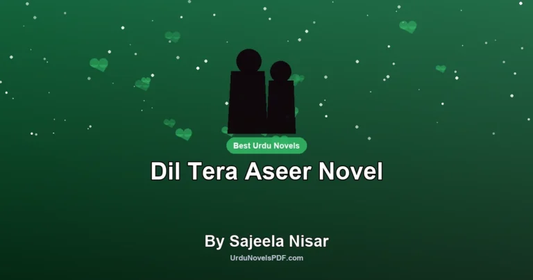 Dil Tera Aseer Novel By Sajeela Nisar