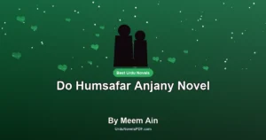 Do Humsafar Anjany Novel By Meem Ain