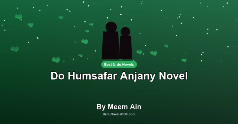 Do Humsafar Anjany Novel By Meem Ain