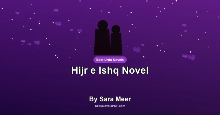 Hijr e Ishq Novel By Sara Meer