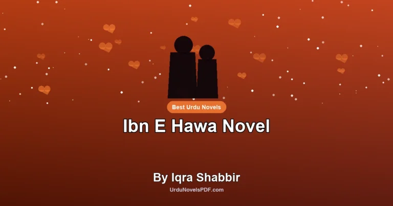 Ibn E Hawa Novel By Iqra Shabbir