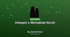 Inteqam e Mohabbat Novel By Zarish Noor