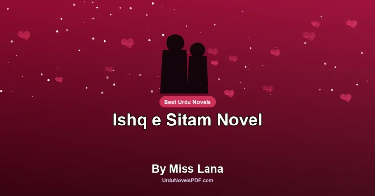 Ishq e Sitam Novel By Miss Lana