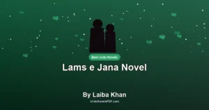 Lams e Jana Novel By Laiba Khan