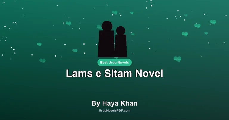 Lams e Sitam Novel By Haya Khan