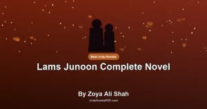 Lams Junoon Complete Novel By Zoya Ali Shah