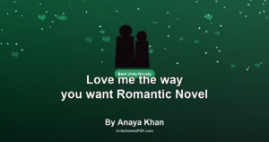 Love me the way you want Romantic Novel By Anaya Khan