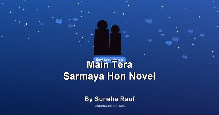 Main Tera Sarmaya Hon Novel By Suneha Rauf