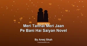 Meri Tanhai Meri Jaan Pe Bani Hai Saiyan Novel By Areej Shah