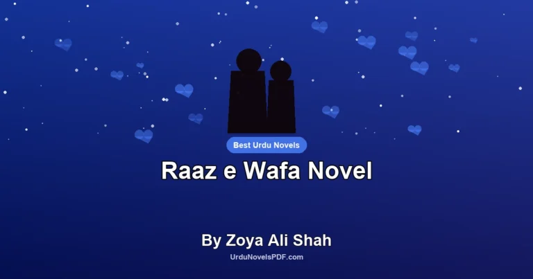 Raaz e Wafa Novel By Zoya Ali Shah