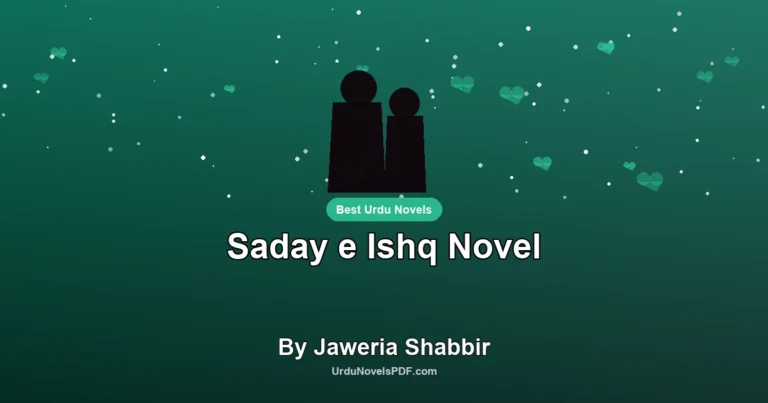 Saday e Ishq Novel By Jaweria Shabbir