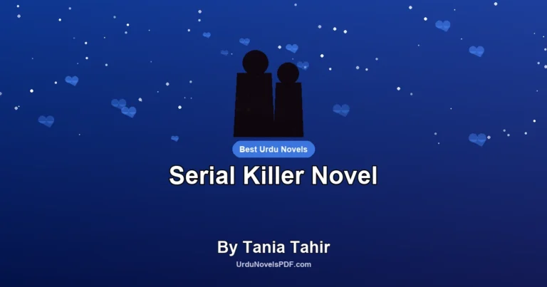 Serial Killer Novel By Tania Tahir