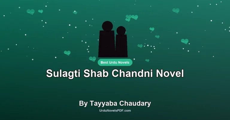 Sulagti Shab Chandni Novel By Tayyaba Chaudary