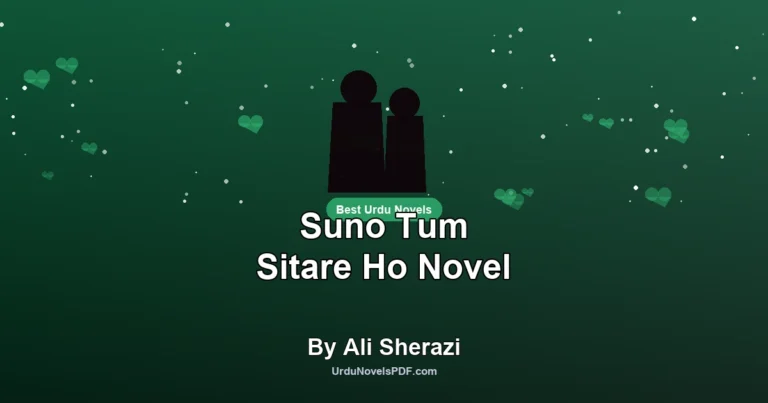 Suno Tum Sitare Ho Novel By Ali Sherazi