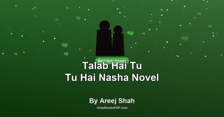 Talab Hai Tu Tu Hai Nasha Novel By Areej Shah