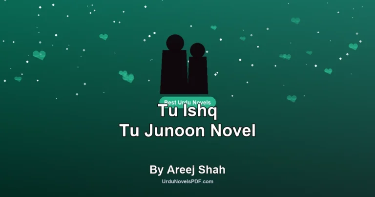 Tu Ishq Tu Junoon Novel By Areej Shah