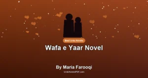 Wafa e Yaar Novel By Maria Farooqi