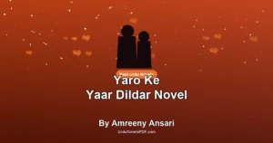 Yaro Ke Yaar Dildar Novel By Amreeny Ansari